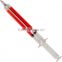 Pack of 60 Wholesale Promotional Personalised Novelty Fake Needle Ballpoint Pen Red Syringe Pens for Halloween Costume Accessory