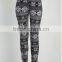 Wholesale jersey print leggings women fitness leggings for women