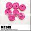 Pink color polyester button new design shirt button