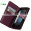2014 New design book style genuine leather phone case for Blackberry Z10