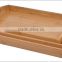 Bamboo bed tray/Bamboo serving tray with hole/ folding Legs/Handles