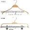 high quality laminated wood coat hanger for store