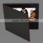 Leather Media Advertising Video Brochure/Video Cards/lcd video book,lcd video magazine