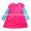 (H5622D) 18m-6y nova baby girls beautiful frocks floral embroidered antumn dress