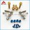 Titanium colorful anodized screw