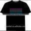 2015 5% discount on stock 2014 Men EL flashing sound activated led t shirt wholesale