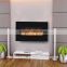 Imitation decorative electric fireplace with led lights