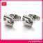 het sell fashion promotion silver alloy cufflink