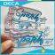 China Supplier Custom Waterproof PVC Label Sticker Personalized Plastic Brand Logo Printing