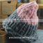 2015 Japanese Korean autumn and winter thick wool warm knitting twist hat