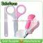 Best Safety baby nail clipper set with nail clipper , scissors and nail file