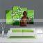 Feng Shui Buddha Giclee Printed Canvas Painting For Bedroom