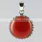 Wild Beauty !! Jumbo Orange Carnelian 925 Sterling Silver Pendant, Indian Fashion Jewellery Supplier, Silver Jewellery