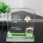Custom free desktop crystal bedside table clocks
