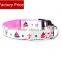 Safety Dog LED Collar Nylon Night Flashing Light Up Glow Adjustable Collar