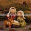 Nativity ornament holy family with cow