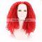 wholesale factory price machine made synthetic lace frontal wig