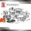 27Pcs Stainless Steel Kitchen Queen Cookware Set