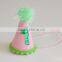 Novelty 2016 St. Patrick's Day First Birthday Miniature Glitter Party Cone Hat/Headband felt hat cone