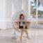 Outdoor garden cheap rattan basket chair,rattan hammock chair
