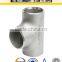 SS304/316L Stainless Steel 8" Inch Sch40 Tee Pipe Fittings