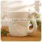 white ceramic animal mugs candle holder for christmas gifts