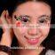 Custom new fashion party face rhinestone tattoo sticker acrylic makeup self-adhesive face paint sticker