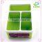 Hot sale ABS plastic storage box with side lid /High Quality Customized Organizer Box