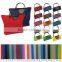 600D ployster Folding canvas beach tote bags,Folding travel hand bags