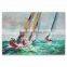 2016 Boat Oil Painting on canvas drawing by handmade