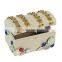 hot selling retro design storage suitcases for jewelry with lock