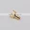 0801 Good Quality Pcb Connectors Right Angle SMB Connector Golden SMB Right Angle to Pcb