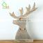 2016 Unique cheap Artificial Wooden Christmas Deer Decoration handicrafts