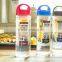 2016 hot seller tritan joyshaker fruit infuser water bottle/plastic juice bottle