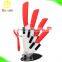 Hygienic rustproof and sharper than steel ceramic kitchen knife set with chef utility fruit paring ceramic knives, bonus peeler