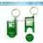 hot sell plastic custom made keychain