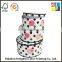 Luxury customized rigid cardboard round gift box/storage box