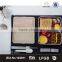 White Lid Bento Food Box, Eco-friendly, FDA Approved, Microwave & dishwasher safe