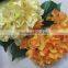 cheap wholesale single stem artificial hydrangea flowers in yellow