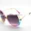 2015 promotion PC rainbow shape with metal legs fashion sunglasses