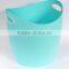 Multi-color New Style Plastic Storage Basket with Handle