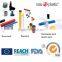 Plastic cosmetics packaging tubes