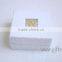 Unique creative ring boxes wedding ring bearer box with beaded name plate of W