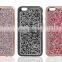 Rhinestone plating tpu bumper case cover for motorola moto x3 g 3rd gen x 1 xt1097