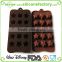 Custom cheap promotional 15 holes star shape silicone ice cube tray