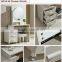 White Wooden Latest Bedroom Furniture Designs