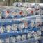 Waterproof tarpaulin roll woven fabric PE plastic eyelet tarpaulin