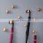 china suppliers FSC&ISO9001 factory price wall hanging fancy OAK wooden clothes hook