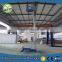 Hydraulic mechanical telescopic mast lift
