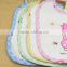 Fancy Waterproof Infant Baby Bibs Bellyband with Hemming Edges Hem Can Sew Label